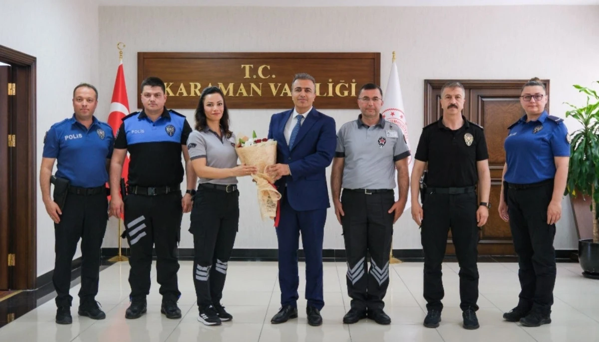 &Ouml;zel G&uuml;venlik G&ouml;revlilerinden Vali &Ccedil;İ&Ccedil;EK'e Ziyaret